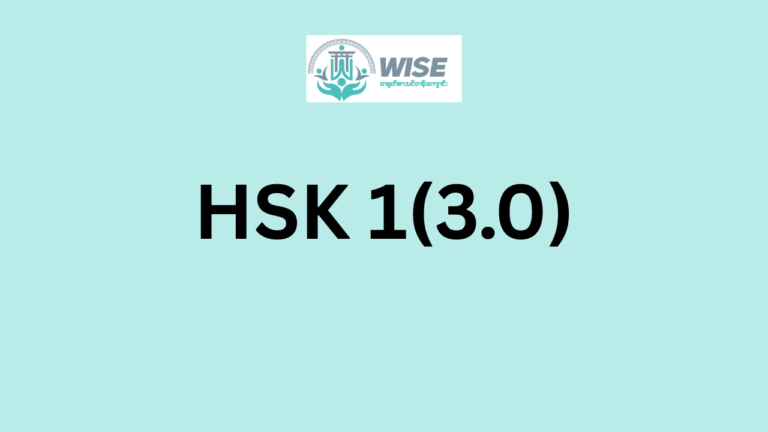 New HSK 1(HSK 3.0)
